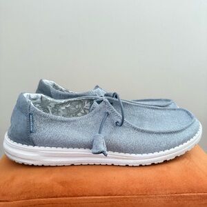 Sparkling Grey Hey Dudes